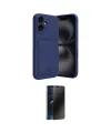 ieg™ iPhone 16 Kılıf Vadi Çizgi Prime - Siyah 3D Antistatik Hayalet Cam Ekran Koruyucu