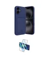 ieg™ iPhone 16 Kılıf Vadi Çizgi Prime - Siyah 3D Antistatik Seramik Nano Ekran Koruyucu