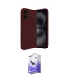 ieg™ iPhone 16 Kılıf Vadi Çizgi Prime - Siyah Bilvis 5in1 5D Magic Hayalet Cam Ekran Koruyucu