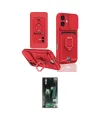 ieg™ iPhone 16 Kılıf Vadi Form Prime - Siyah 360 Mat Full Body Arka Koruyucu