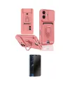 ieg™ iPhone 16 Kılıf Vadi Form Prime - Siyah 3D Antistatik Hayalet Cam Ekran Koruyucu