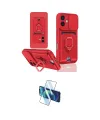 ieg™ iPhone 16 Kılıf Vadi Form Prime - Siyah 3D Antistatik Seramik Nano Ekran Koruyucu