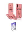 ieg™ iPhone 16 Kılıf Vadi Form Prime - Siyah Bilvis 5in1 3D Magic Cam Ekran Koruyucu