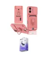 ieg™ iPhone 16 Kılıf Vadi Form Prime - Siyah Bilvis 5in1 5D Magic Hayalet Cam Ekran Koruyucu
