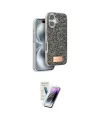ieg™ iPhone 16 Kılıf Vadi Klasik Serisi - Şeffaf Pasifik Cam Ekran Koruyucu