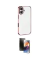 ieg™ iPhone 16 Kılıf Vadi Minimal - Siyah 3D Antistatik Mat Seramik Nano Ekran Koruyucu