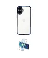 ieg™ iPhone 16 Kılıf Vadi Minimal - Siyah 3D Antistatik Seramik Nano Ekran Koruyucu
