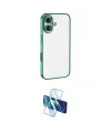 ieg™ iPhone 16 Kılıf Vadi Minimal - Siyah 3D Antistatik Seramik Nano Ekran Koruyucu