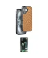 ieg™ iPhone 16 Kılıf Vadi Özel Seri - Siyah 360 Mat Full Body Arka Koruyucu