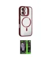 ieg™ iPhone 16 Kılıf Yadigar Asil Koleksiyonu - Şeffaf 360 Full Body Arka Koruyucu