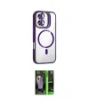 ieg™ iPhone 16 Kılıf Yadigar Asil Koleksiyonu - Şeffaf 360 Full Body Arka Koruyucu