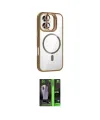 ieg™ iPhone 16 Kılıf Yadigar Asil Koleksiyonu - Şeffaf 360 Full Body Arka Koruyucu