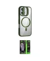 ieg™ iPhone 16 Kılıf Yadigar Asil Koleksiyonu - Şeffaf 360 Full Body Arka Koruyucu