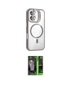 ieg™ iPhone 16 Kılıf Yadigar Asil Koleksiyonu - Şeffaf 360 Full Body Arka Koruyucu