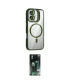ieg™ iPhone 16 Kılıf Yadigar Asil Koleksiyonu - Siyah 360 Mat Full Body Arka Koruyucu