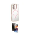 ieg™ iPhone 16 Kılıf Yadigar Asil Koleksiyonu - Siyah 3D Antistatik Mat Seramik Nano Ekran Koruyucu
