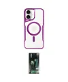 ieg™ iPhone 16 Kılıf Yadigar Klasik Özel Seri - Siyah 360 Mat Full Body Arka Koruyucu