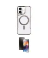 ieg™ iPhone 16 Kılıf Yadigar Klasik Özel Seri - Siyah 3D Antistatik Mat Seramik Nano Ekran Koruyucu