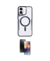 ieg™ iPhone 16 Kılıf Yadigar Klasik Özel Seri - Siyah 3D Antistatik Mat Seramik Nano Ekran Koruyucu
