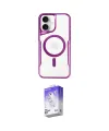 ieg™ iPhone 16 Kılıf Yadigar Klasik Özel Seri - Siyah Bilvis 5in1 3D Magic Cam Ekran Koruyucu