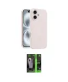 ieg™ iPhone 16 Kılıf Yankı Form Serisi - Şeffaf 360 Full Body Arka Koruyucu