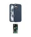 ieg™ iPhone 16 Kılıf Yankı Form Serisi - Siyah 360 Mat Full Body Arka Koruyucu
