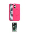 ieg™ iPhone 16 Kılıf Yankı Form Serisi - Siyah 360 Mat Full Body Arka Koruyucu
