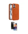 ieg™ iPhone 16 Kılıf Yankı Form Serisi - Siyah 3D Antistatik Mat Seramik Nano Ekran Koruyucu