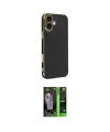 ieg™ iPhone 16 Kılıf Yankı Serisi - Şeffaf 360 Full Body Arka Koruyucu