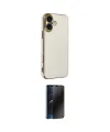ieg™ iPhone 16 Kılıf Yankı Serisi - Siyah 3D Antistatik Hayalet Cam Ekran Koruyucu