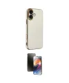 ieg™ iPhone 16 Kılıf Yankı Serisi - Siyah 3D Antistatik Mat Seramik Nano Ekran Koruyucu
