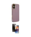 ieg™ iPhone 16 Kılıf Yankı Serisi - Siyah 3D Antistatik Mat Seramik Nano Ekran Koruyucu