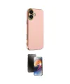 ieg™ iPhone 16 Kılıf Yankı Serisi - Siyah 3D Antistatik Mat Seramik Nano Ekran Koruyucu