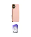ieg™ iPhone 16 Kılıf Yankı Serisi - Siyah Bilvis 5in1 3D Magic Cam Ekran Koruyucu