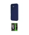 ieg™ iPhone 16 Kılıf Yankı Yansıma Özel Seri - Şeffaf 360 Full Body Arka Koruyucu