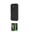 ieg™ iPhone 16 Kılıf Yankı Yansıma Özel Seri - Şeffaf 360 Full Body Arka Koruyucu