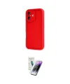 ieg™ iPhone 16 Kılıf Yankı Yansıma Özel Seri - Şeffaf Pasifik Cam Ekran Koruyucu