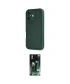 ieg™ iPhone 16 Kılıf Yankı Yansıma Özel Seri - Siyah 360 Mat Full Body Arka Koruyucu