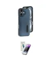 ieg™ iPhone 16 Kılıf Yörünge Işık Serisi - Şeffaf Pasifik Cam Ekran Koruyucu