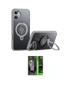ieg™ iPhone 16 Kılıf Zirve Çizgi Prime - Şeffaf 360 Full Body Arka Koruyucu
