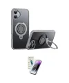 ieg™ iPhone 16 Kılıf Zirve Çizgi Prime - Şeffaf Pasifik Cam Ekran Koruyucu