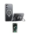 ieg™ iPhone 16 Kılıf Zirve Çizgi Prime - Siyah 360 Mat Full Body Arka Koruyucu