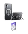 ieg™ iPhone 16 Kılıf Zirve Çizgi Prime - Siyah Bilvis 5in1 3D Magic Cam Ekran Koruyucu