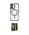 ieg™ iPhone 16 Kılıf Zirve Doku Prime - Şeffaf 360 Full Body Arka Koruyucu