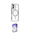ieg™ iPhone 16 Kılıf Zirve Doku Prime - Siyah Bilvis 5in1 3D Magic Cam Ekran Koruyucu