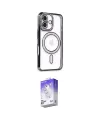 ieg™ iPhone 16 Kılıf Zirve Doku Prime - Siyah Bilvis 5in1 3D Magic Cam Ekran Koruyucu