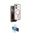 ieg™ iPhone 16 Kılıf Zirve Klasik Prime - Siyah 3D Antistatik Seramik Nano Ekran Koruyucu