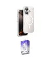 ieg™ iPhone 16 Kılıf Zirve Klasik Prime - Siyah Bilvis 5in1 3D Magic Cam Ekran Koruyucu