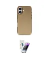 ieg™ iPhone 16 Kılıf Zirve Modern Prime - Şeffaf Pasifik Cam Ekran Koruyucu