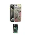 ieg™ iPhone 16 Kılıf Zirve Modern Prime - Siyah 360 Mat Full Body Arka Koruyucu